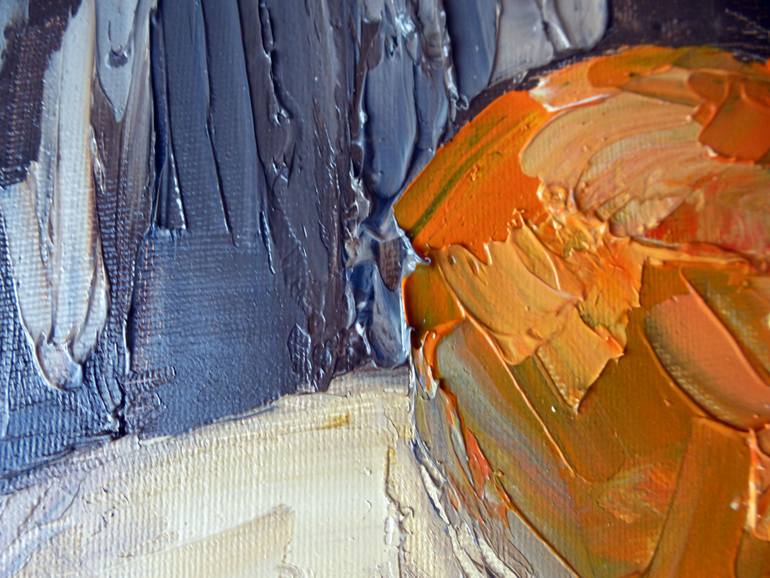 Original Abstract Still Life Painting by Rosy Modet