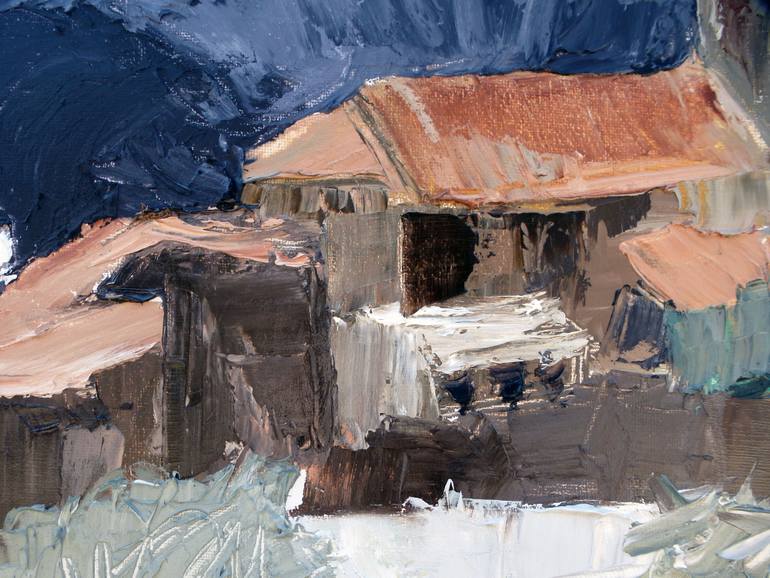 Original Impressionism Landscape Painting by Rosy Modet