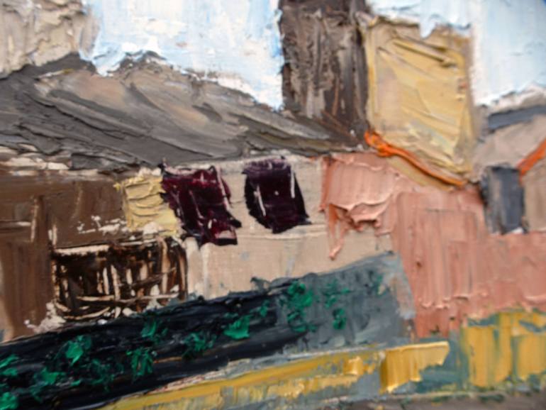 Original Impressionism Landscape Painting by Rosy Modet