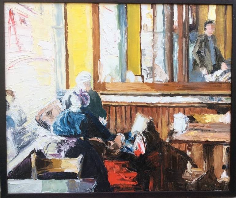 Original Expressionism Other Painting by Rosy Modet