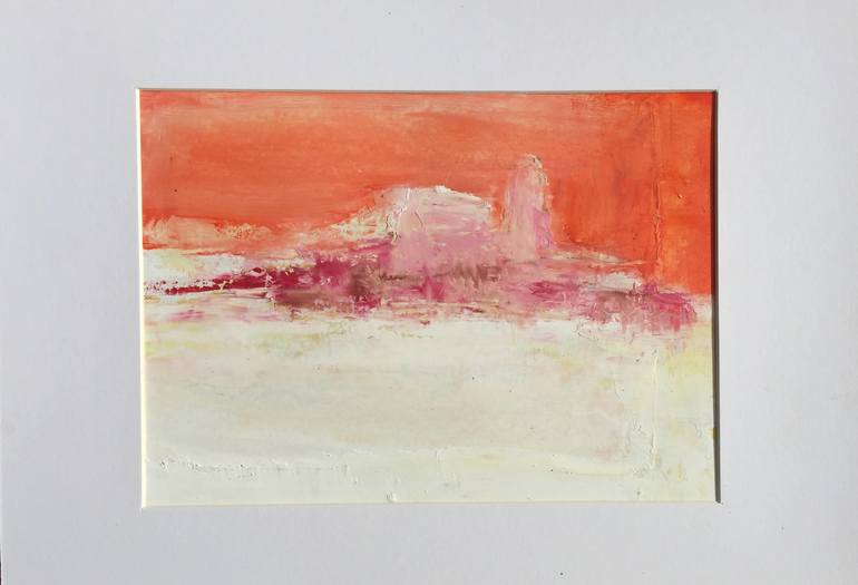 Original Abstract Landscape Painting by rosy modet