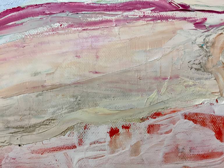 Original Abstract Expressionism Seascape Painting by Rosy Modet