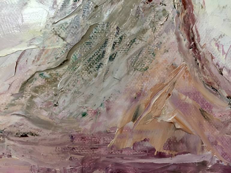 Original Abstract Expressionism Seascape Painting by Rosy Modet