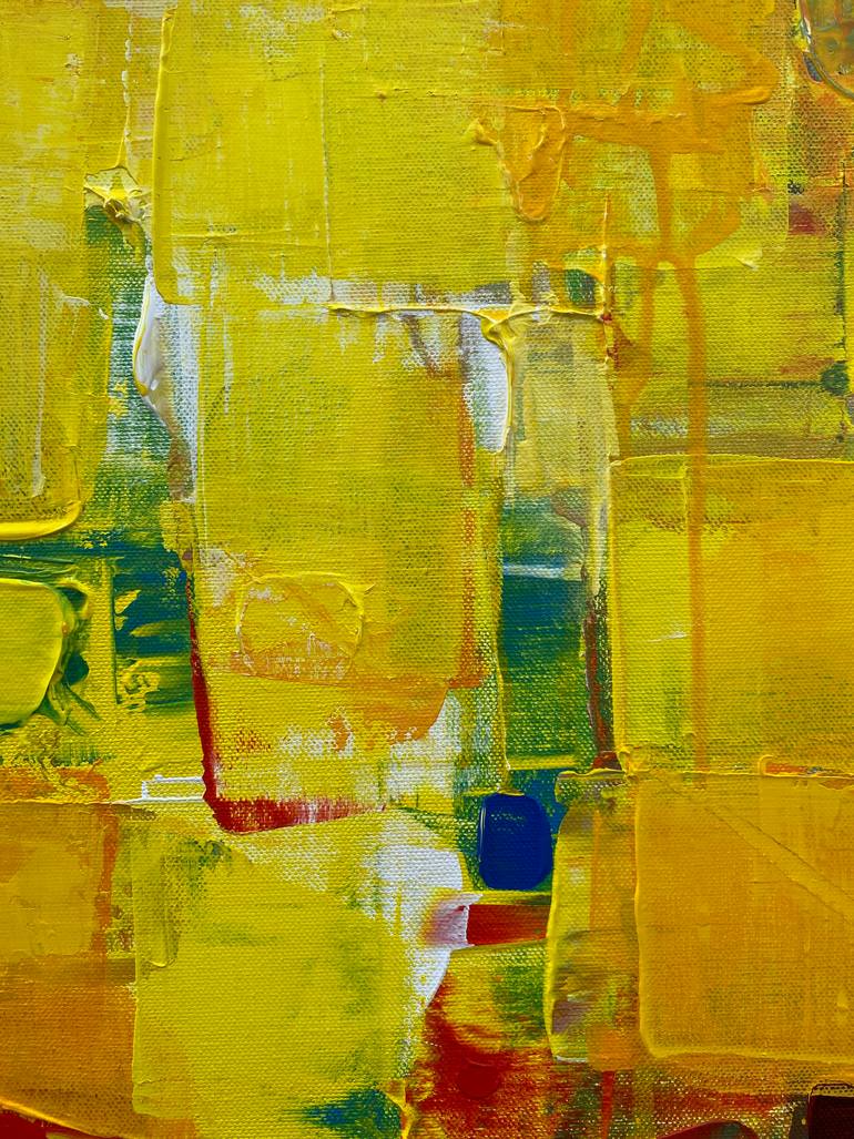 Original Abstract Expressionism Abstract Painting by Nivas Kanhere