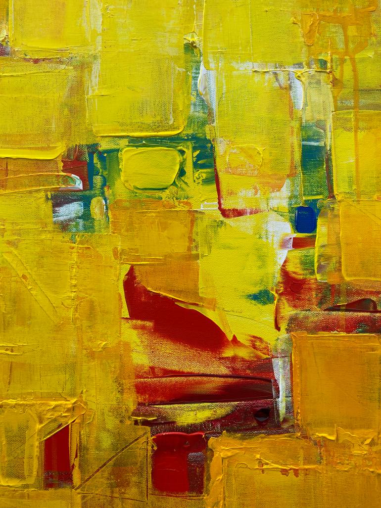 Original Abstract Expressionism Abstract Painting by Nivas Kanhere