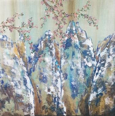 Original Abstract Landscape Paintings by Anne Robin