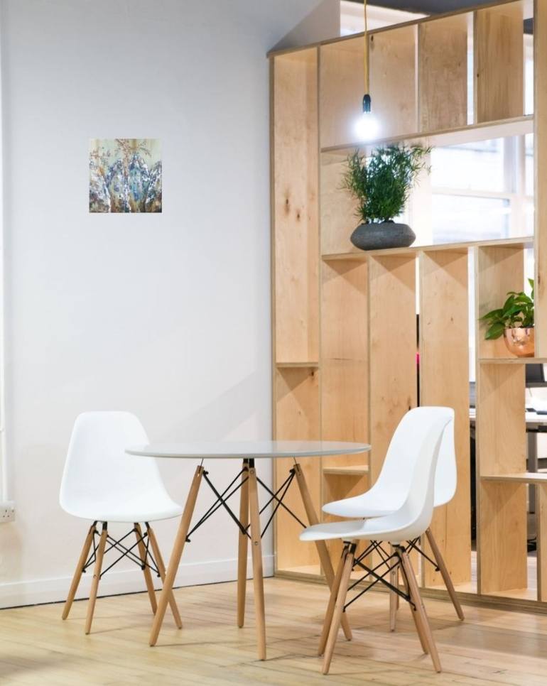 Original Abstract Landscape Painting by Anne Robin