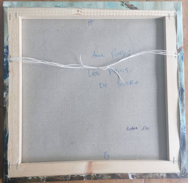 Original Abstract Landscape Painting by Anne Robin