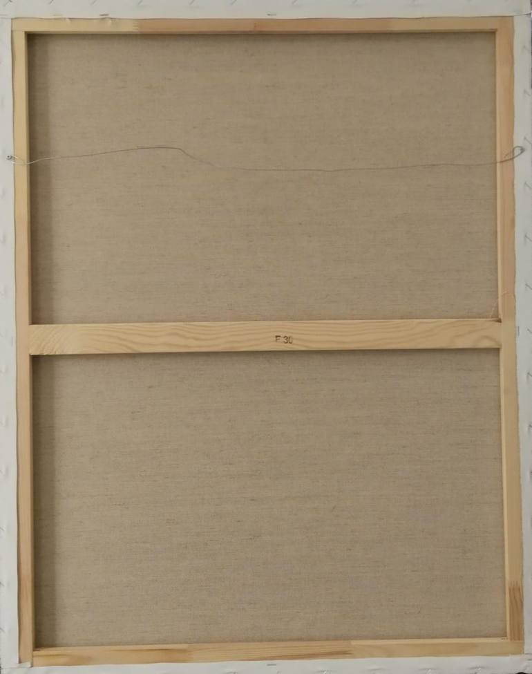 Original Abstract People Painting by Anne Robin