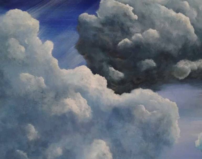 Original Figurative Landscape Painting by Anne Robin