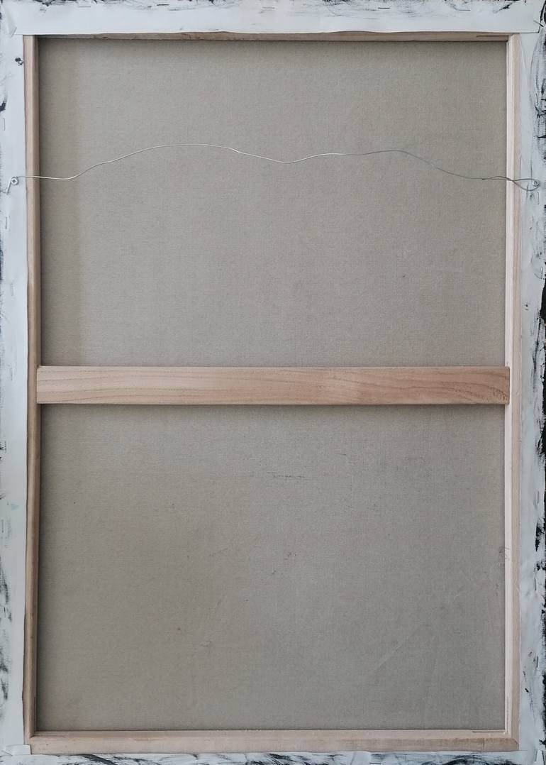 Original Abstract People Painting by Anne Robin