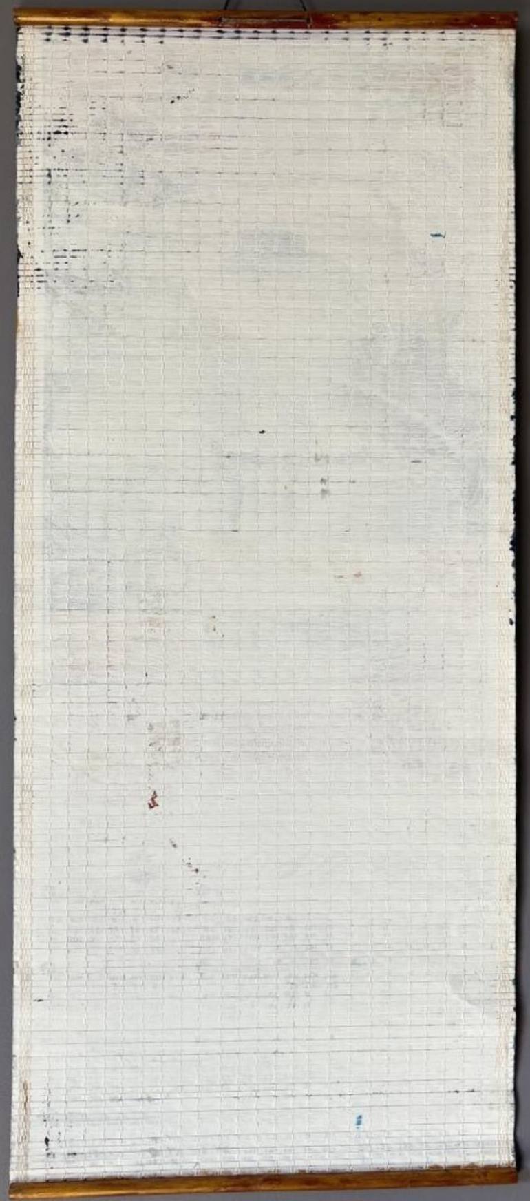 Original Abstract Architecture Painting by Anne Robin