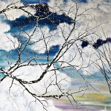 Print of Figurative Tree Paintings by Anne Robin