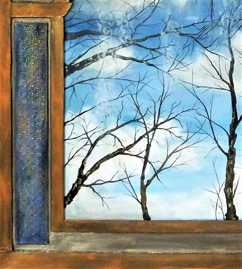 Original Figurative Landscape Painting by Anne Robin