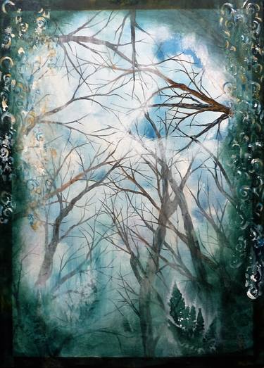 Original Tree Paintings by Anne Robin