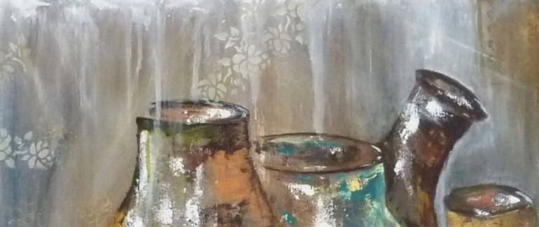 Original Still Life Painting by Anne Robin