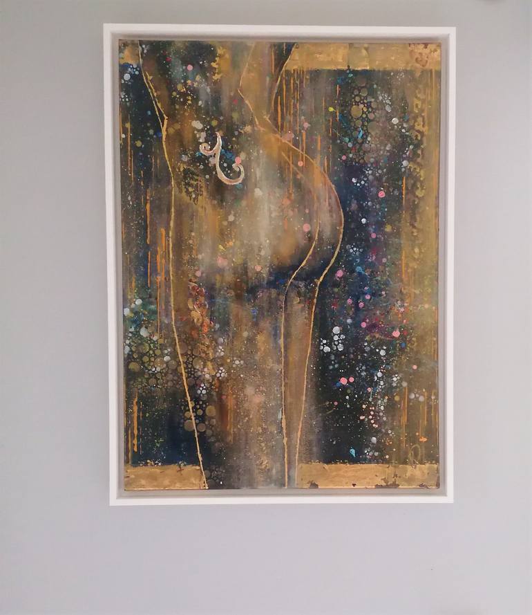 Original Figurative Nude Painting by Anne Robin