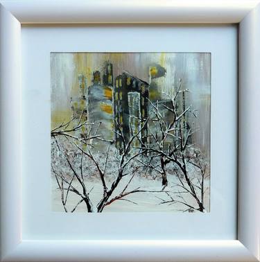Original Architecture Paintings by Anne Robin