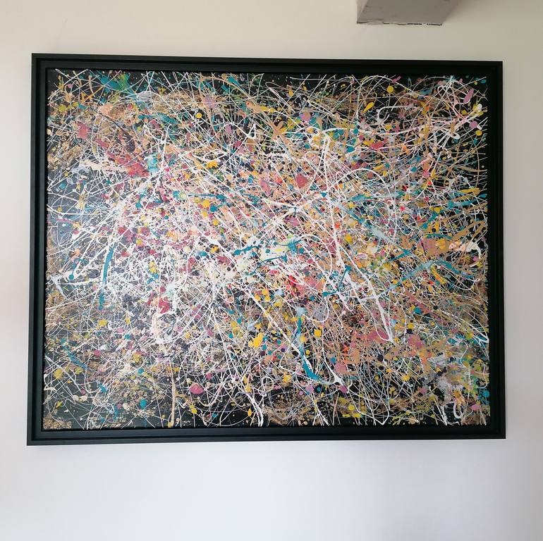 Original Abstract Painting by Anne Robin