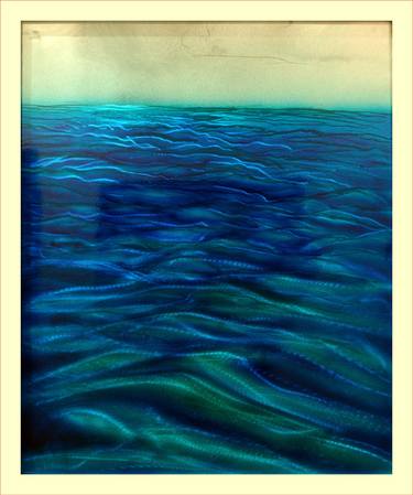 Endless Seascape- Holographic Metal Art thumb