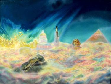 Print of Surrealism Travel Paintings by Kevin Massey