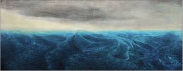 Print of Surrealism Seascape Paintings by Kevin Massey