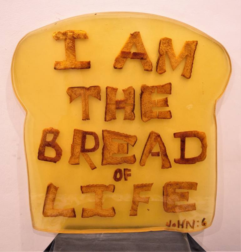 Original Fine Art Typography Sculpture by Kevin Massey