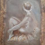 Seated Nude by anna sims