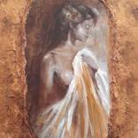 Standing Nude by anna sims