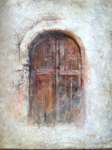 Original Figurative Architecture Paintings by anna sims