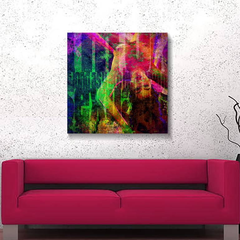 Original Modernism Nude Digital by Ron Green