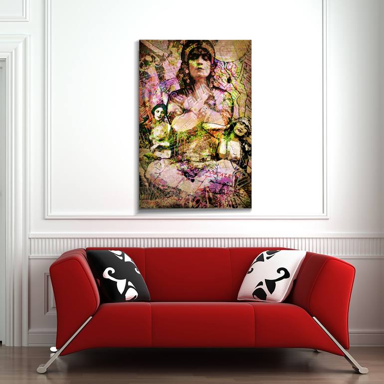 Original Modernism Nude Digital by Ron Green