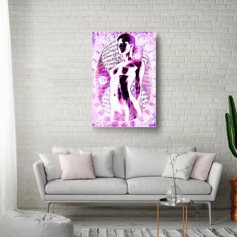 Original Modernism Nude Digital by Ron Green