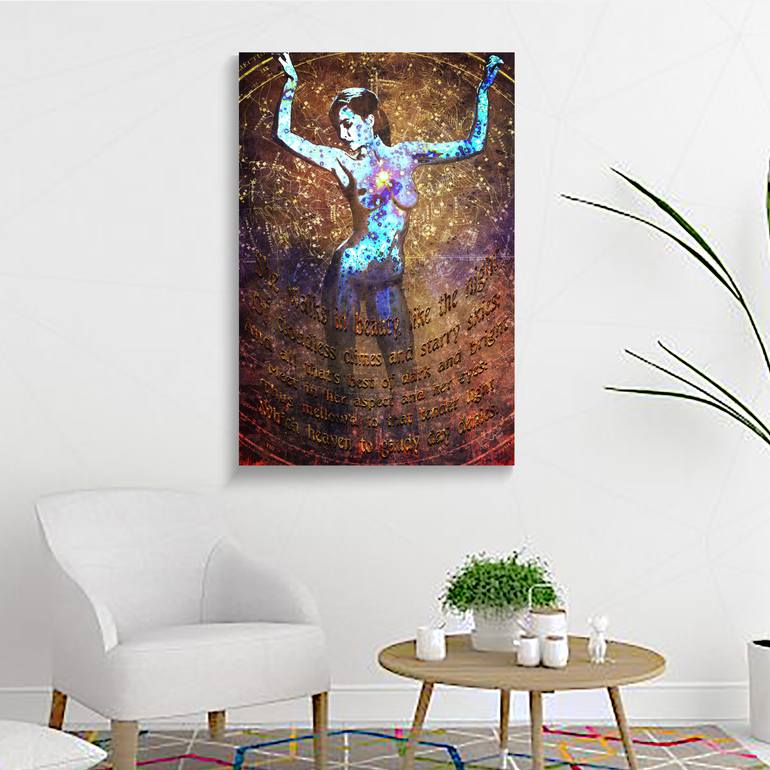 Original Modernism Nude Digital by Ron Green