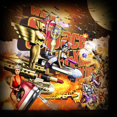 Original Pop Art Fantasy Digital by Ron Green