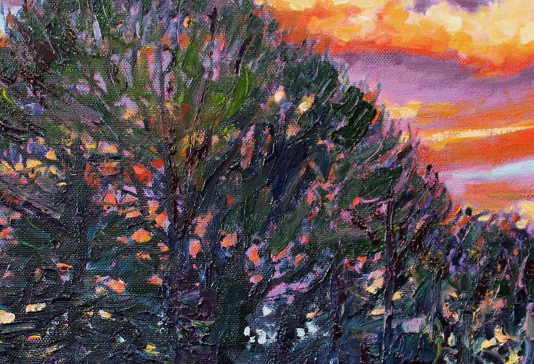 Original Figurative Landscape Painting by Zoe Elizabeth Norman