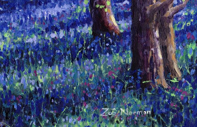 Original Impressionism Landscape Painting by Zoe Elizabeth Norman