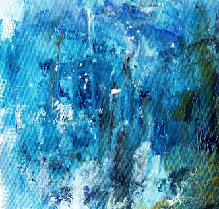 Original Abstract Expressionism Abstract Painting by Zoe Elizabeth Norman