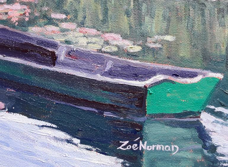 Original Impressionism Landscape Painting by Zoe Elizabeth Norman