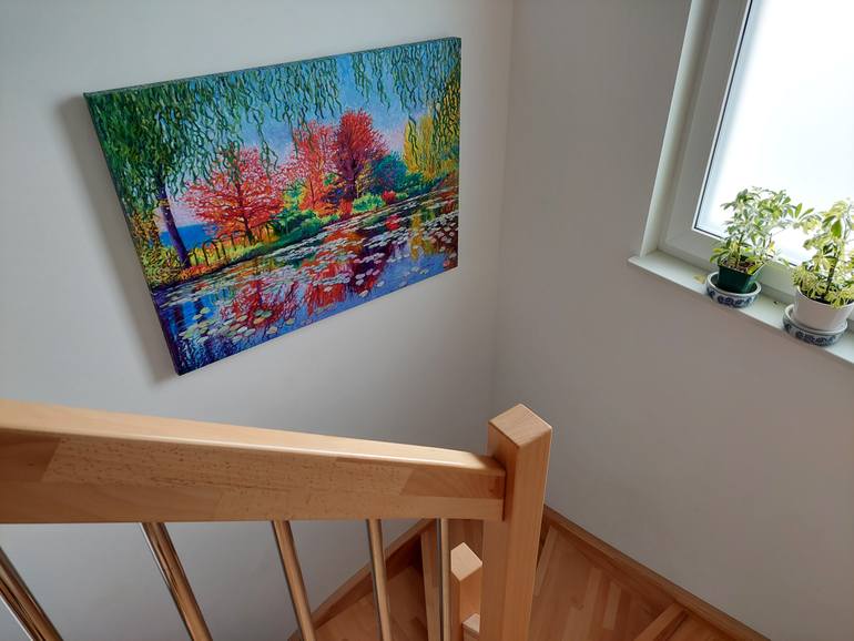 Original Figurative Landscape Painting by Zoe Elizabeth Norman