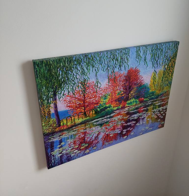 Original Figurative Landscape Painting by Zoe Elizabeth Norman