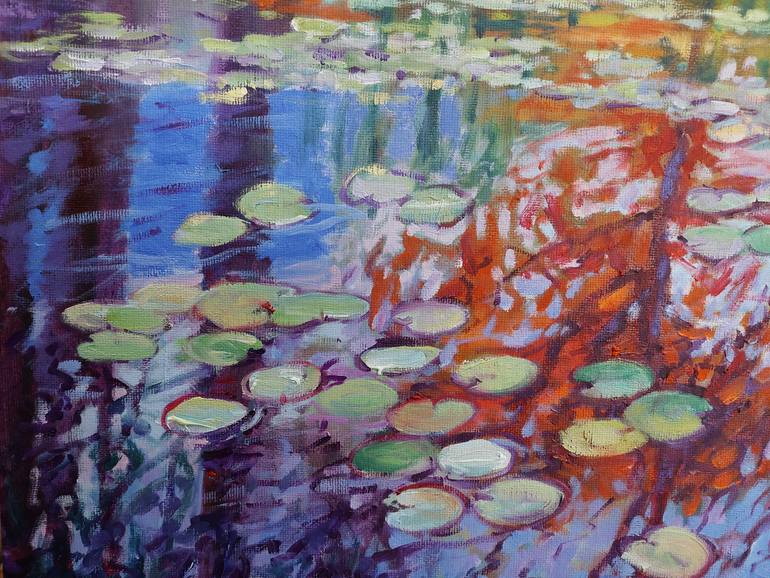 Original Figurative Landscape Painting by Zoe Elizabeth Norman