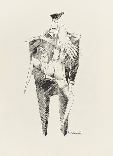 Original Illustration Erotic Drawings by Małgorzata Bańkowska