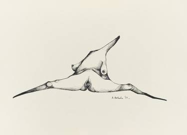 Original Erotic Drawings by Małgorzata Bańkowska