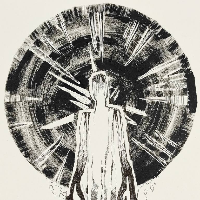 Original Illustration Fantasy Drawing by MałGorzata BańKowska
