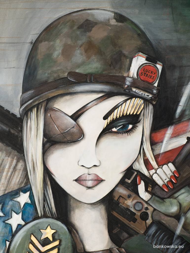 Original Illustration People Painting by MałGorzata BańKowska