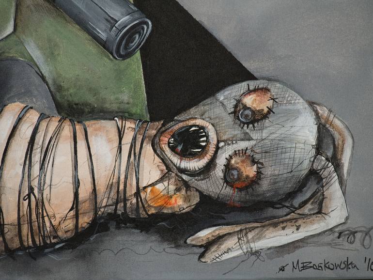 Original Illustration Politics Painting by MałGorzata BańKowska