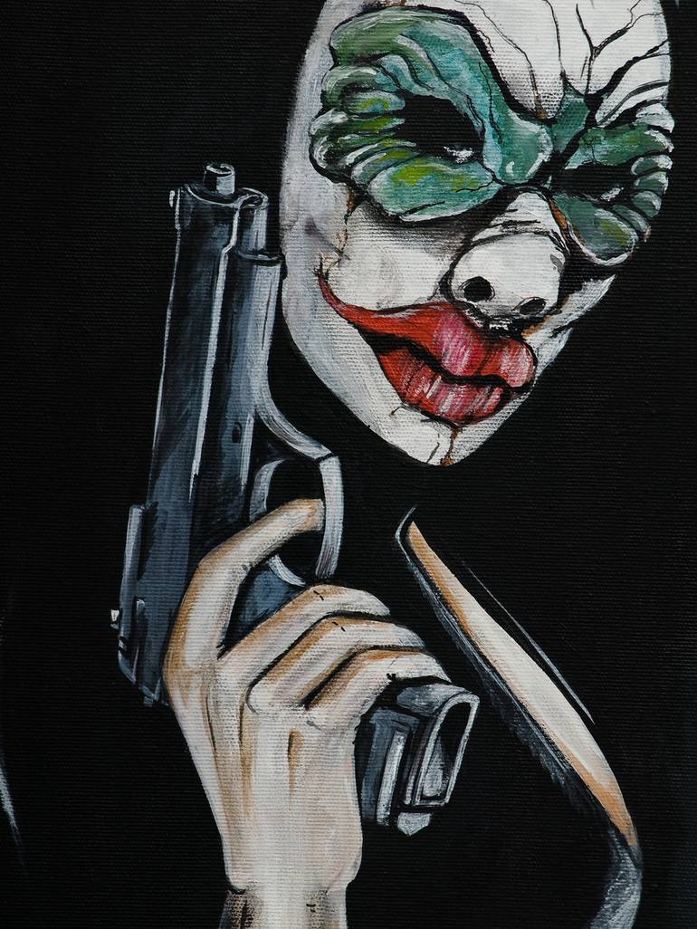 Original Pop Art Comics Painting by Małgorzata Bańkowska