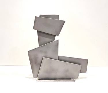 Original Abstract People Sculpture by Eric Saint Georges