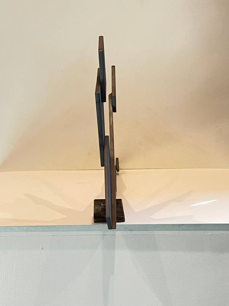 Original Abstract People Sculpture by Eric Saint Georges